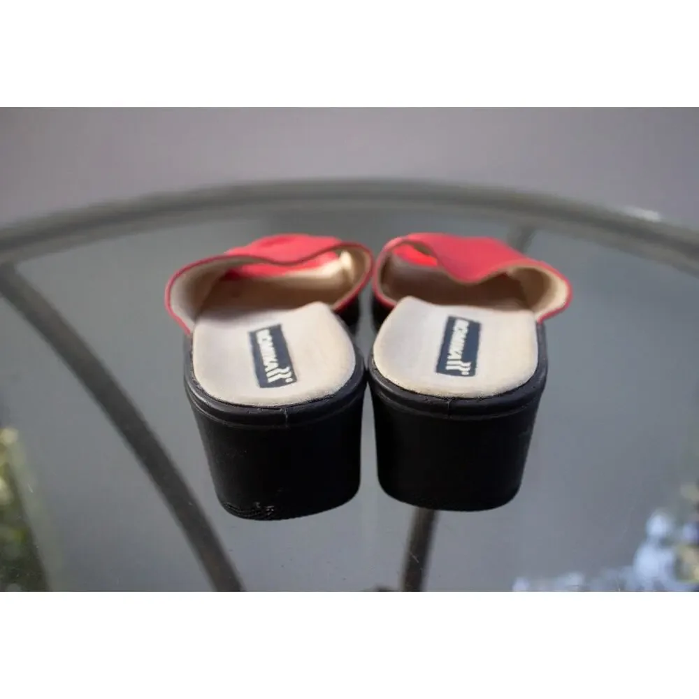 Romika red leather